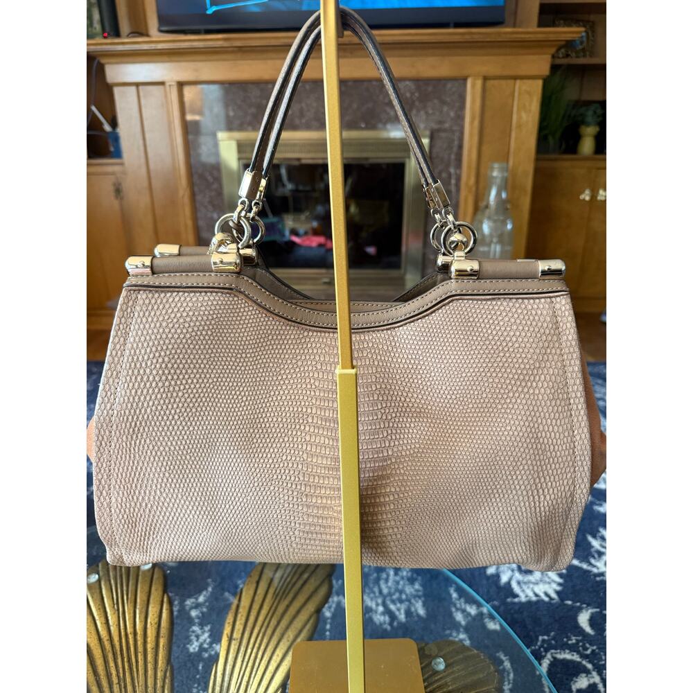 Coach Madison Collection Python Embossed Carrie C… - image 7